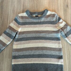 Striped Gray Gap Sweater